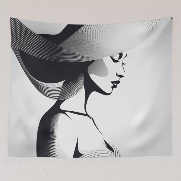 Item preview, a lady in the shiny morning designed and sold by JangmiHorang.