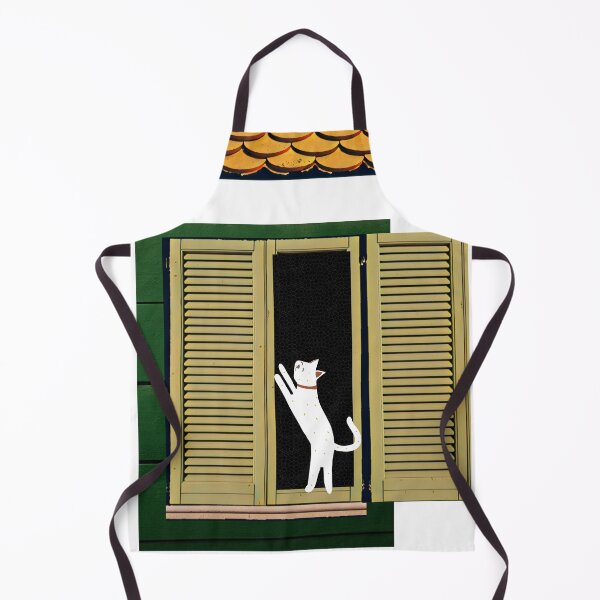 Item preview, Cat by the window  designed and sold by SkyisBright.