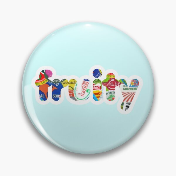 Item preview, Fruity in Australian fruit stickers (lower case) designed and sold by lizxberry.