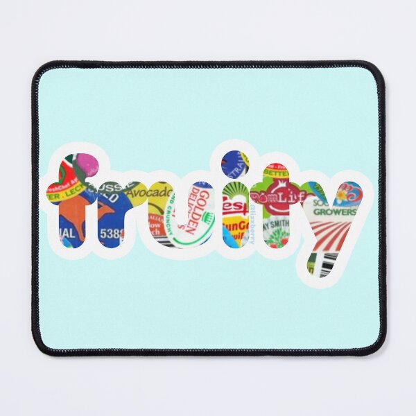 Item preview, Fruity in Australian fruit stickers (lower case) designed and sold by lizxberry.