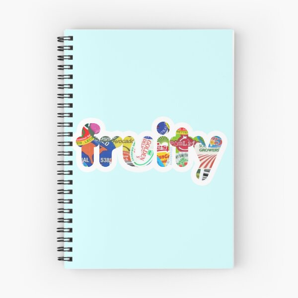 Item preview, Fruity in Australian fruit stickers (lower case) designed and sold by lizxberry.
