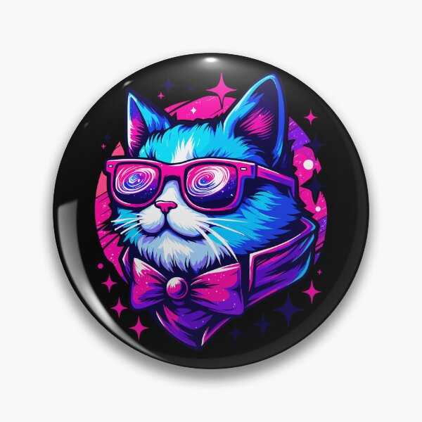 Item preview, Trendy Kawaii Cosmic Cat in Stars designed and sold by TomFrontierArt.