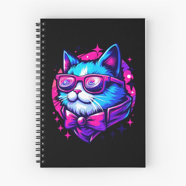 Item preview, Trendy Kawaii Cosmic Cat in Stars designed and sold by TomFrontierArt.