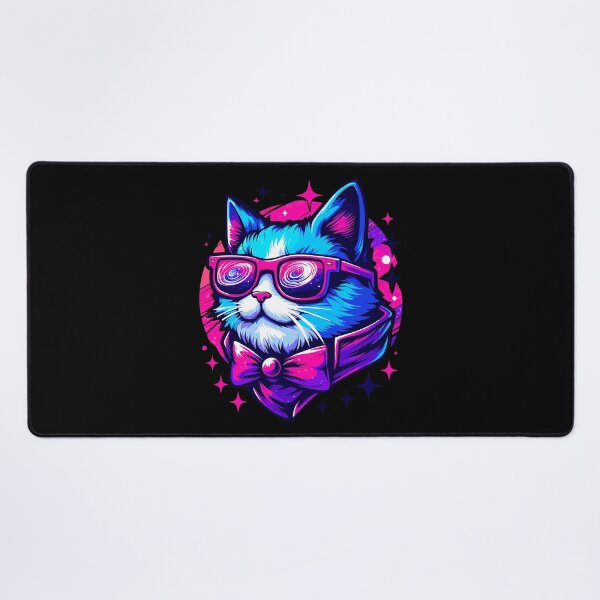 Item preview, Trendy Kawaii Cosmic Cat in Stars designed and sold by TomFrontierArt.