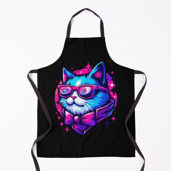 Item preview, Trendy Kawaii Cosmic Cat in Stars designed and sold by TomFrontierArt.
