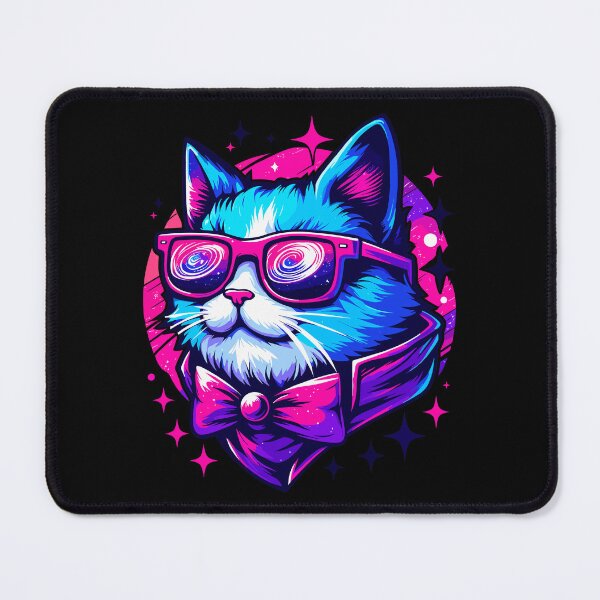 Item preview, Trendy Kawaii Cosmic Cat in Stars designed and sold by TomFrontierArt.