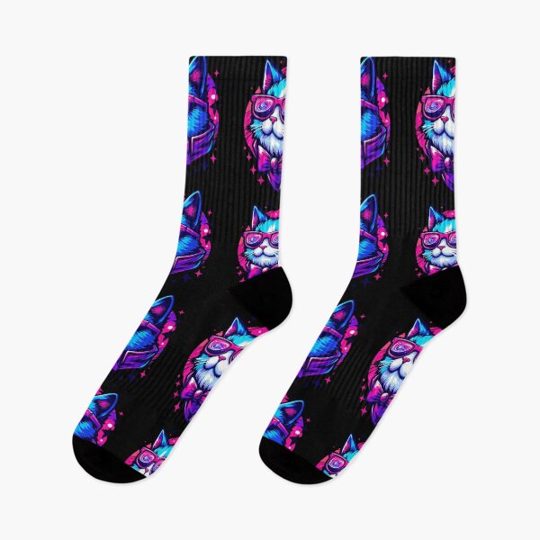 Item preview, Trendy Kawaii Cosmic Cat in Stars designed and sold by TomFrontierArt.