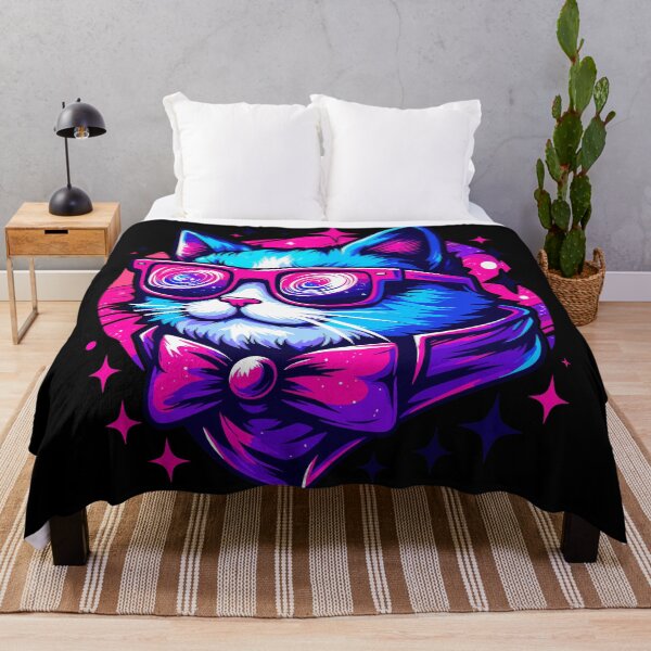Item preview, Trendy Kawaii Cosmic Cat in Stars designed and sold by TomFrontierArt.