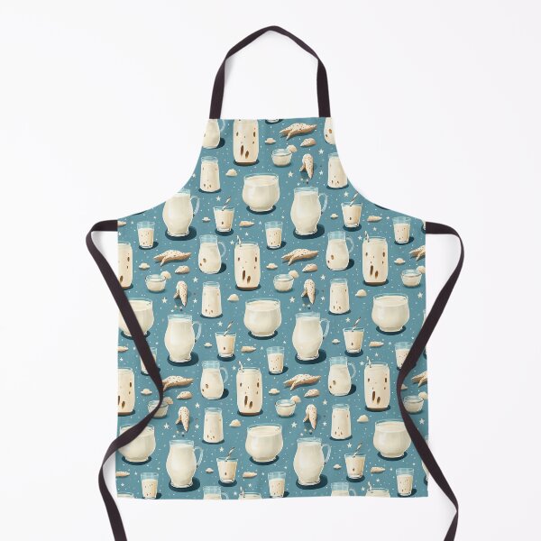 Item preview, Delicious Dairy Delight - Creamy Milk and Whipped Cream Pattern designed and sold by VoyteksDesigns.