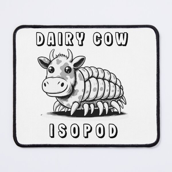 Item preview, Dairy Cow Isopod Cute Cow designed and sold by Joyful-Park.