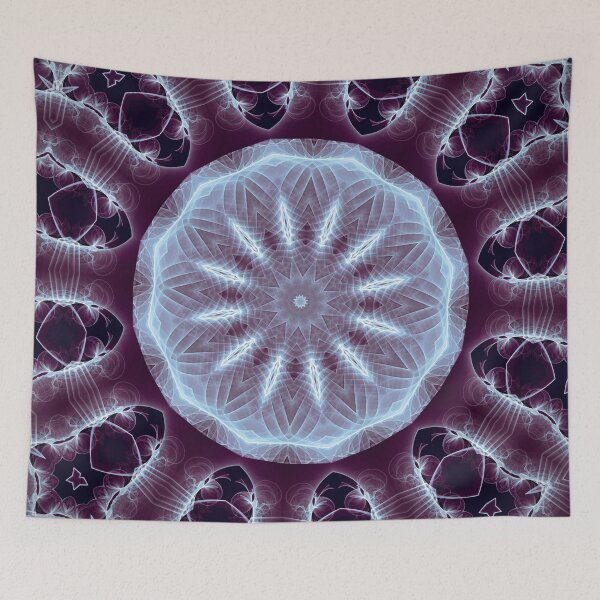 Item preview, Platinum Snowflake Mandala designed and sold by Richards-Art.