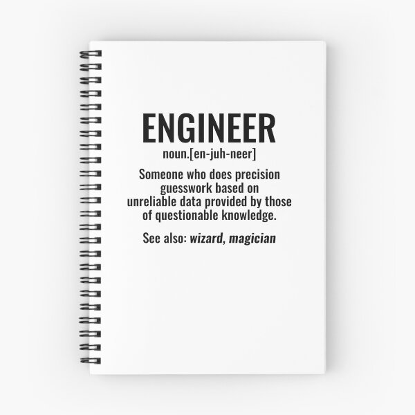 Item preview, Engineer Someone Who Does Precision Guesswork Based on Unreliable Data Provided by Those of Questionable Knowledge tshirt designed and sold by simbamerch.