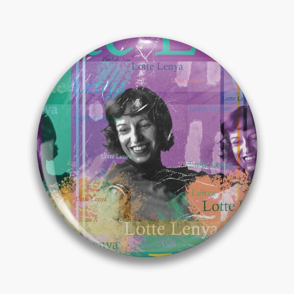 Item preview, Lotte Lenya, aesthetic portrait designed and sold by Mauswohn.