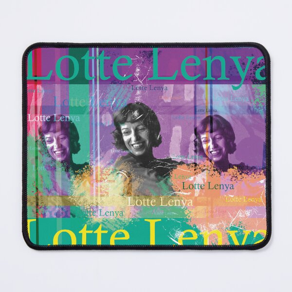 Item preview, Lotte Lenya, aesthetic portrait designed and sold by Mauswohn.