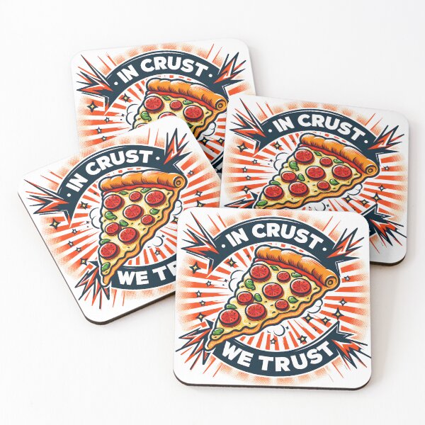 Item preview, Pizza Slice: In Crust We Trust designed and sold by Dungeon-Depot.