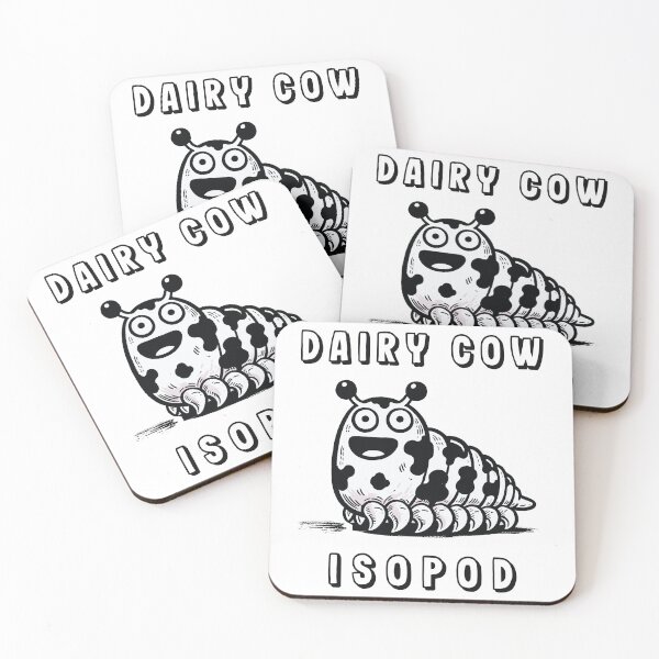 Item preview, Dairy Cow Isopod Happy Bug designed and sold by Joyful-Park.