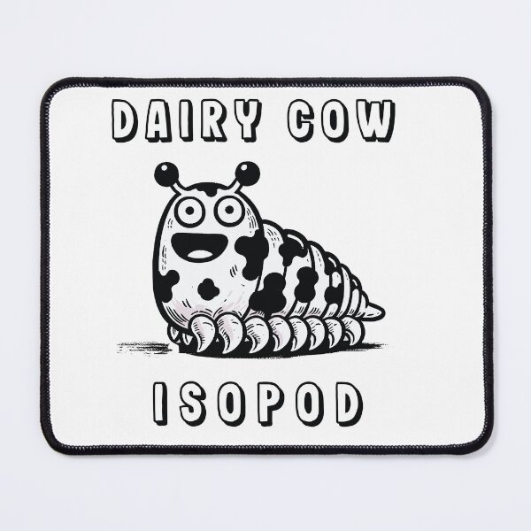 Item preview, Dairy Cow Isopod Happy Bug designed and sold by Joyful-Park.