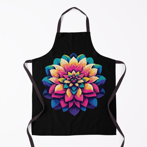 Item preview, Flor vibrante de Dalia designed and sold by DynastyArt.