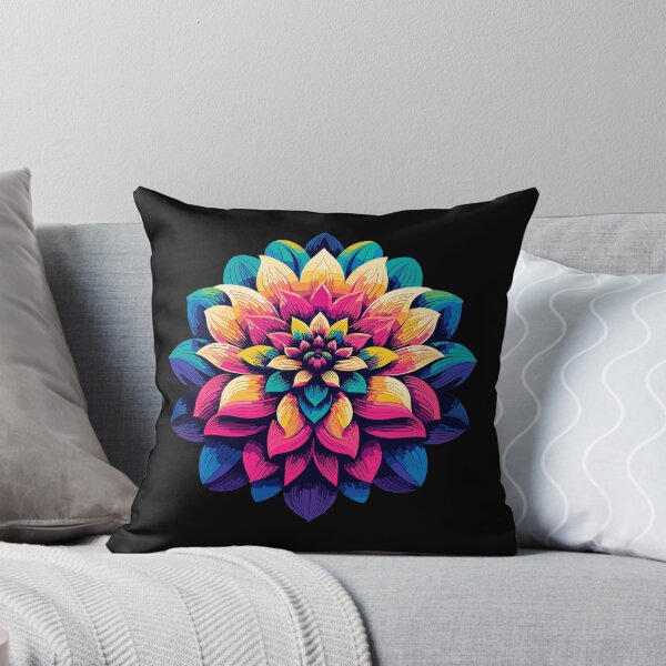 Item preview, Flor vibrante de Dalia designed and sold by DynastyArt.
