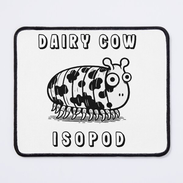 Item preview, Dairy Cow Isopod Sad Bug designed and sold by Joyful-Park.
