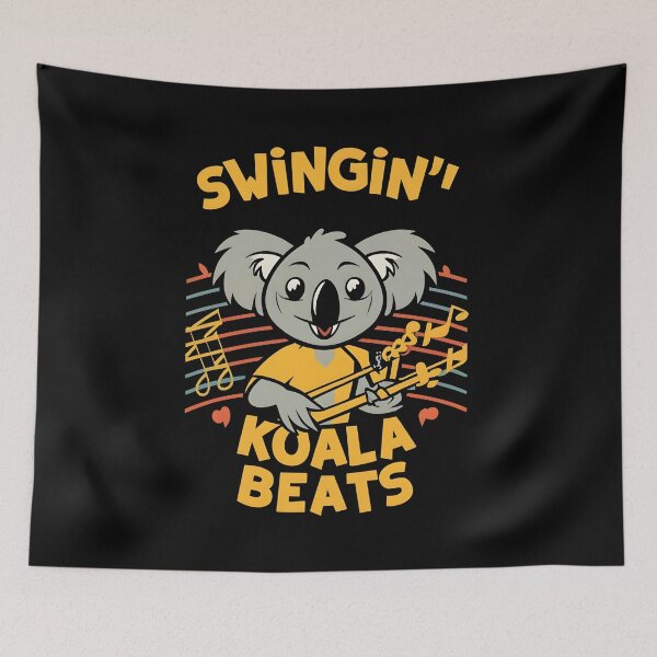 Item preview, Jazzed Koala: Swingin' Koala Beats designed and sold by Dungeon-Depot.