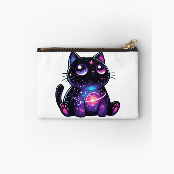 Item preview, Kawaii Cosmic Cat in Stars designed and sold by TomFrontierArt.