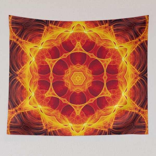 Item preview, Phoenix Snowflake Mandala designed and sold by Richards-Art.