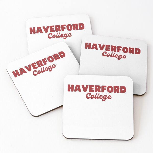 Item preview, Haverford College Red Sticker (combo font) designed and sold by smellbellart3.