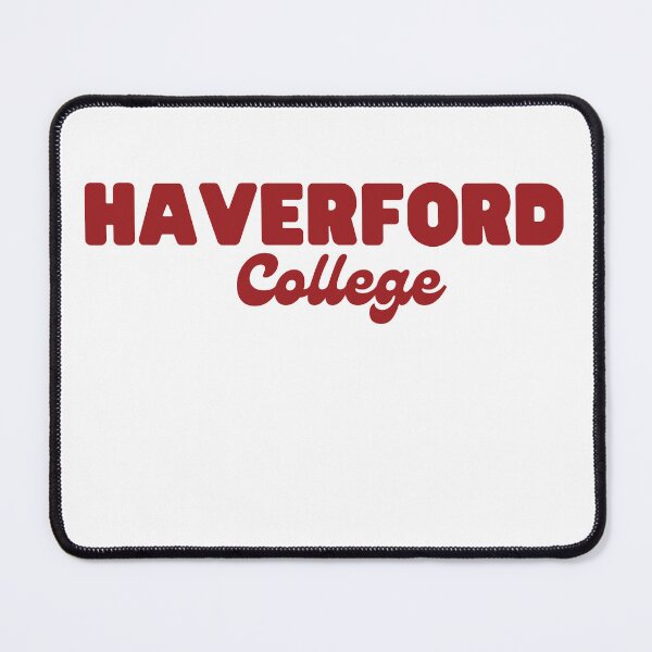 Item preview, Haverford College Red Sticker (combo font) designed and sold by smellbellart3.