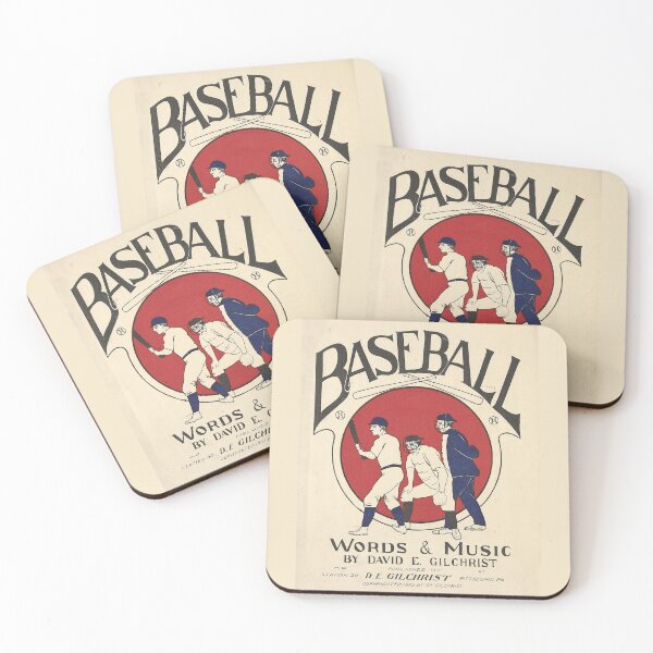 Item preview, Baseball. Vintage Baseball Sheet Music cover. (Restored). HIGH DEFINITION designed and sold by MINDTHECHERRY.