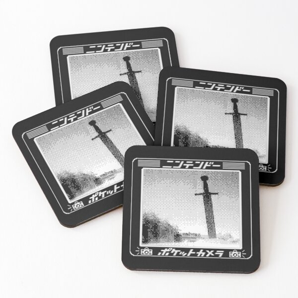 Item preview, Sword gameboy print designed and sold by Andy Maffo Makes Art.