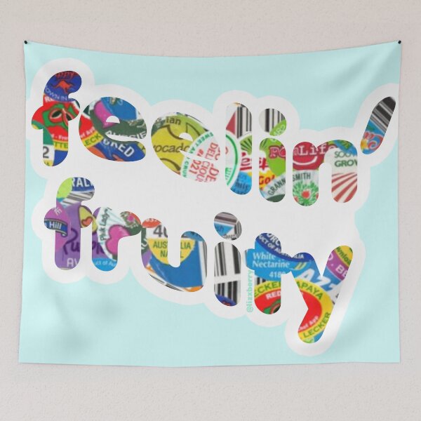 Item preview, Feelin' fruity in Australian fruit stickers designed and sold by lizxberry.