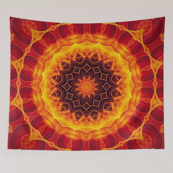 Item preview, Firebloom Mandala designed and sold by Richards-Art.