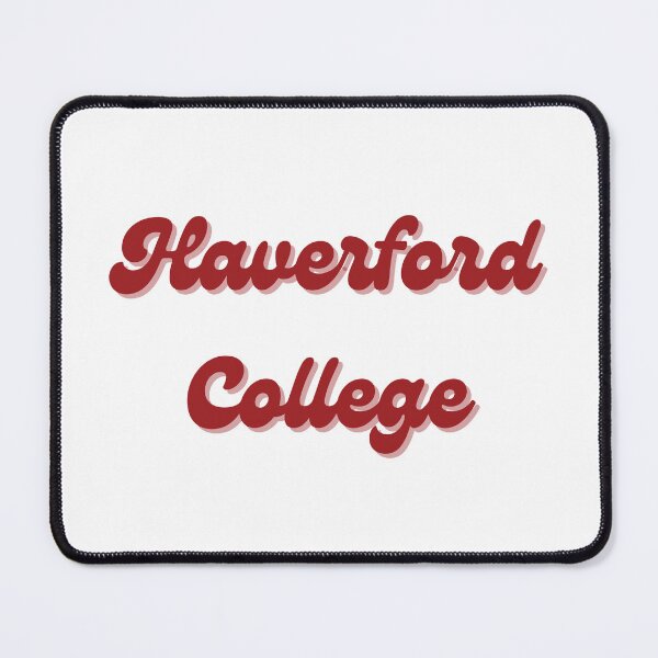 Item preview, Haverford College (Double red font) sticker designed and sold by smellbellart3.