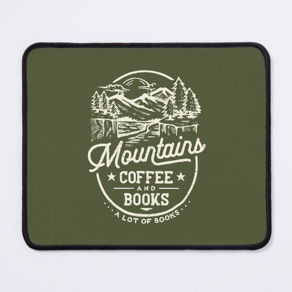 Item preview, Mountains Coffee Books Vintage designed and sold by Eurokollektiv.