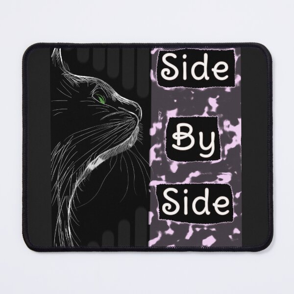 Item preview, Silhouetted Feline Elegance, Side By Side designed and sold by MigWhimsy.
