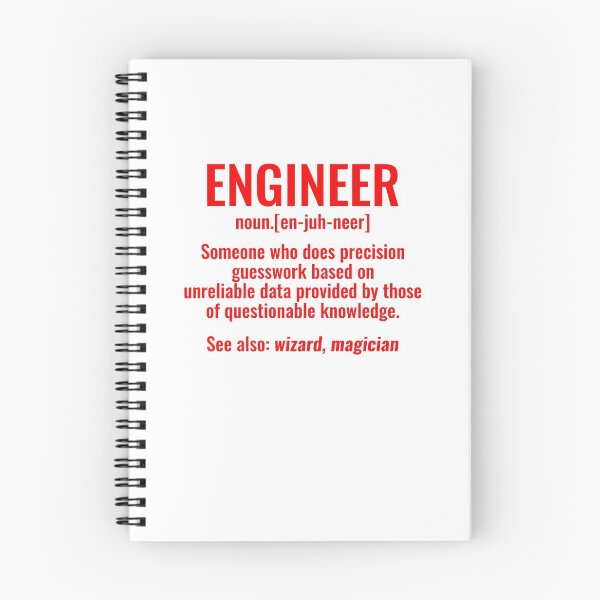 Item preview, Engineer Someone Who Does Precision Guesswork Based on Unreliable Data Provided by Those of Questionable Knowledge tshirt designed and sold by simbamerch.