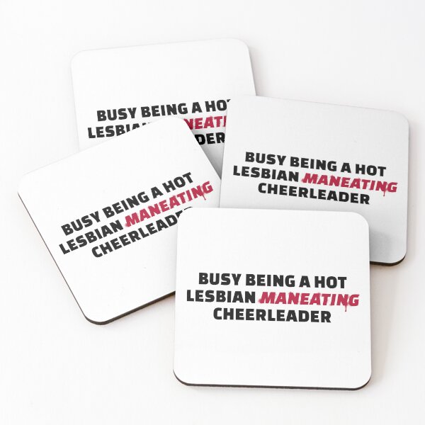 Item preview, Busy Being A Hot Maneating Cheerleader designed and sold by TwoLosers.