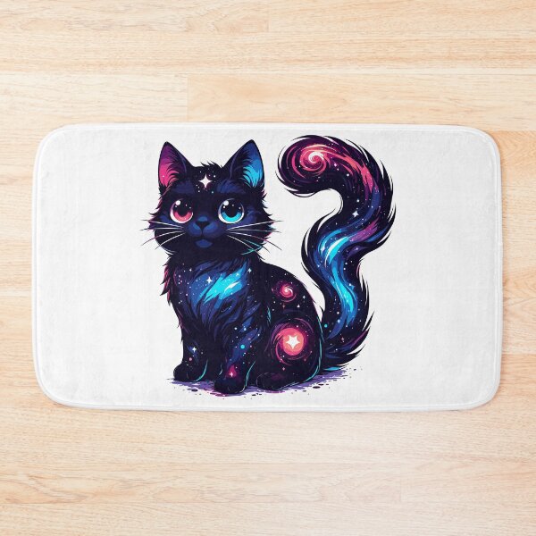 Item preview, Kawaii Cosmic Cat in Stars designed and sold by TomFrontierArt.