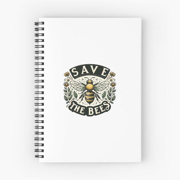 Item preview, Save the bees - cute Quote design for nature lover  designed and sold by GreenBubble - Shop and reforest.