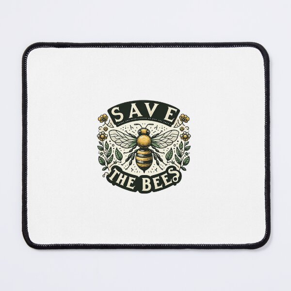 Item preview, Save the bees - cute Quote design for nature lover  designed and sold by GreenBubble - Shop and reforest.