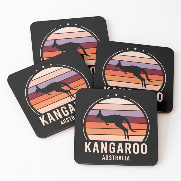 Item preview,  Australia Kangaroo Retro designed and sold by Blok45.