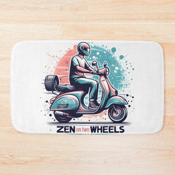 Item preview, Motor Scooter: Zen on Two Wheels designed and sold by Dungeon-Depot.