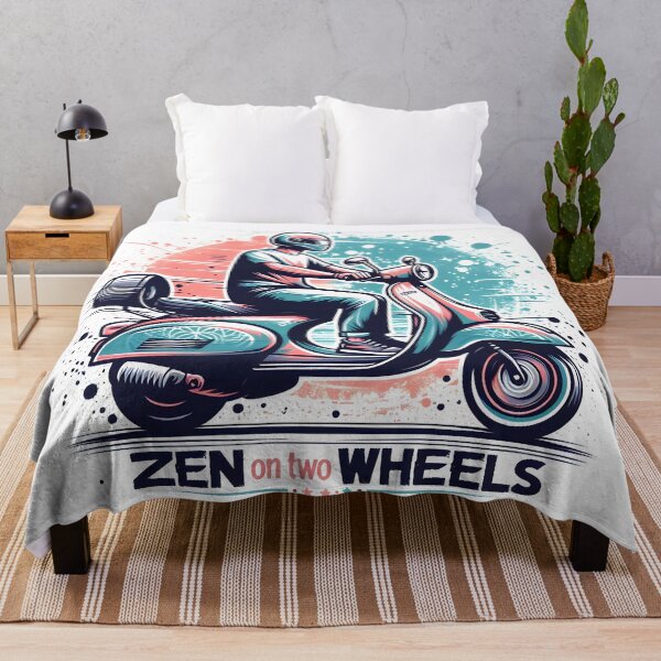 Item preview, Motor Scooter: Zen on Two Wheels designed and sold by Dungeon-Depot.
