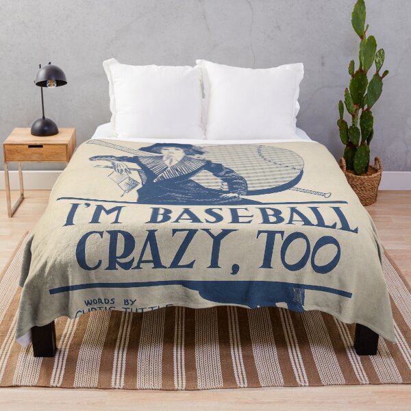 Item preview, I am baseball crazy too. Vintage Baseball Sheet Music cover. (Restored). HIGH DEFINITION designed and sold by MINDTHECHERRY.
