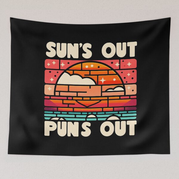 Item preview, Sunset: Sun's Out, Puns Out designed and sold by Dungeon-Depot.