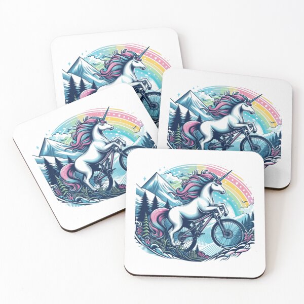 Item preview, MTB Unicorn - Mountain Biking MTB lovers, explore and adventure designed and sold by MTBSkaterLoversTees.