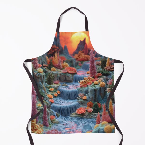 Item preview, Abstract Sponge World Landscape designed and sold by Orese12.
