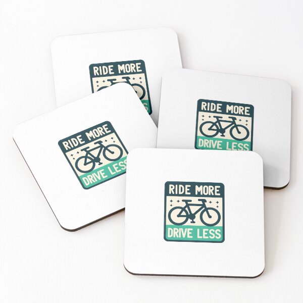 Item preview, Ride More Drive Less - user your bike reminder  designed and sold by GreenBubble - Shop and reforest.