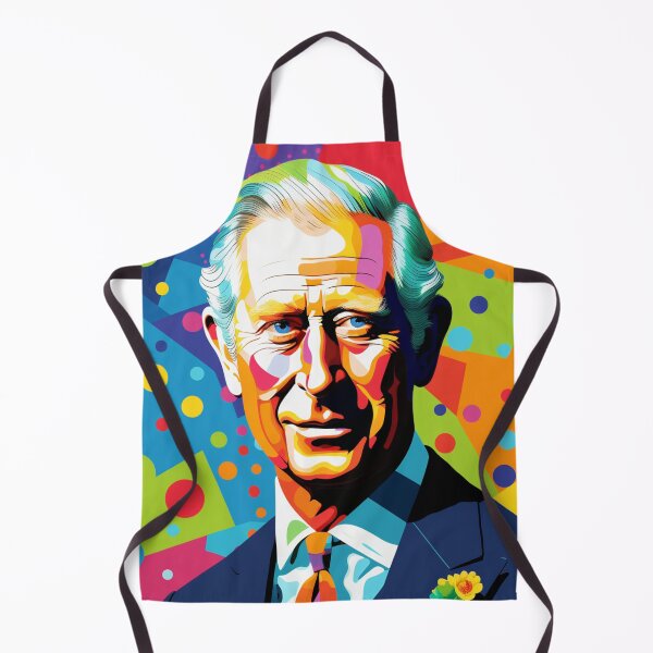 Item preview, Charles III Pop Art 1 designed and sold by AstroRisq.